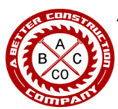 A Better Construction Company logo